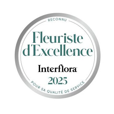 Interflora à nommé Fleuriste d'excellence Côté Fleurs Création. Fleuriste à Roanne